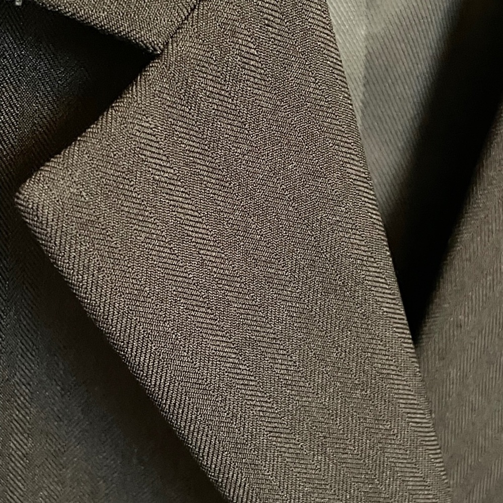 RJ Classics Girls Hampton show coat, black herringbone